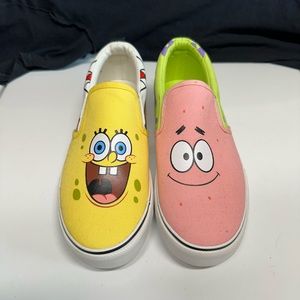 SpongeBob & Patrick slip-on shoes